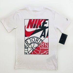 Nike Air Jordan Bred Boxes Tee T-Shirt Boy's NEW